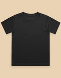 Classic Crew-Neck Boys T-Shirt_Front-Black