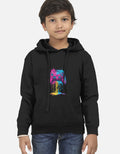 Kids Hoodie Game Mood_Black_Front