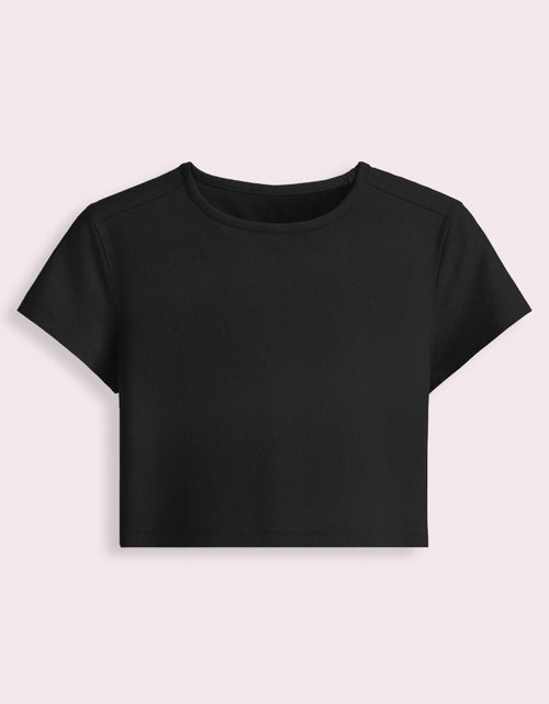Lisbok Baby Tee_Black_Front