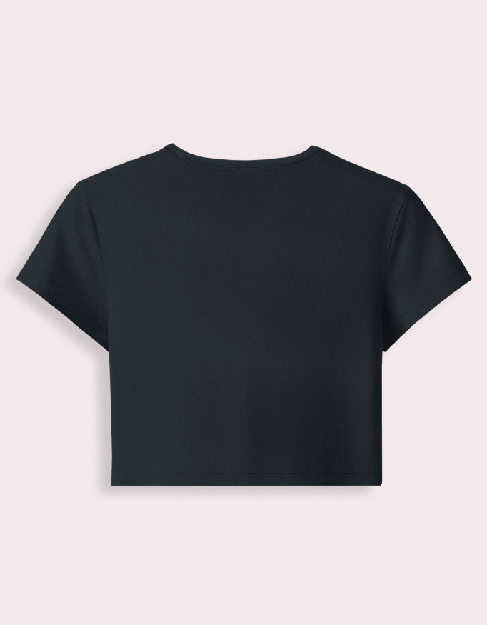 Lisbok Baby Tee_Navy_Blue_Back