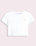 Lisbok Baby Tee_White_Front