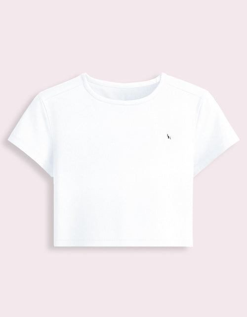 Lisbok Baby Tee_White_Front