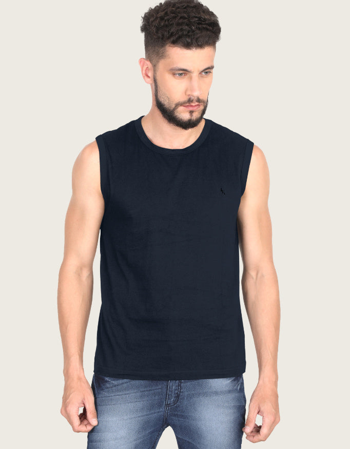 Men_s_Sleeveless_T-Shirt_with_Iconic_Navy_Blue_Front