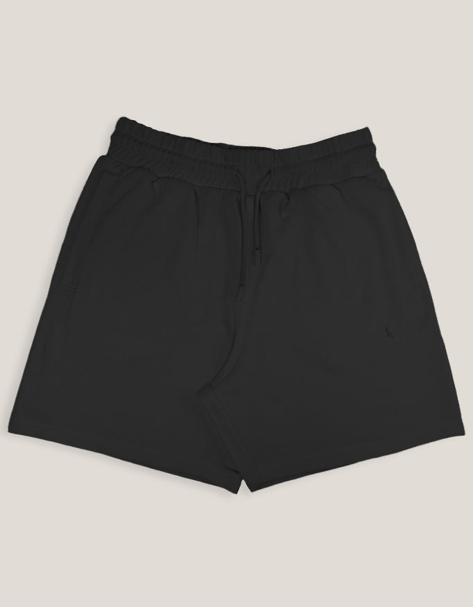 Men's Terry Shorts_Black