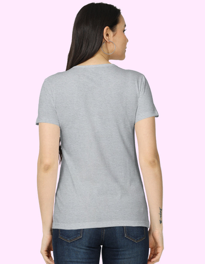 Women_Classic_Style_T-Shirt_Grey_Melange_Back